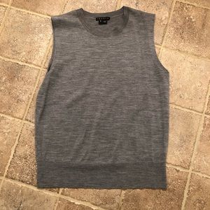 Theory grey sweater tank